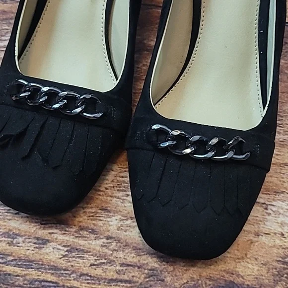 Cato Block Fringe Heel - Picture 3 of 8